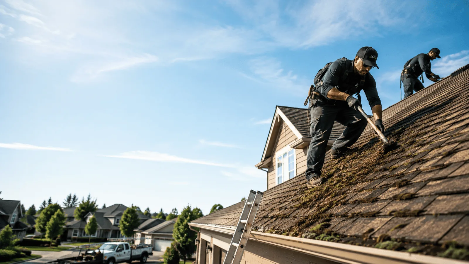 Roof Moss Removal in Covington, PA near me